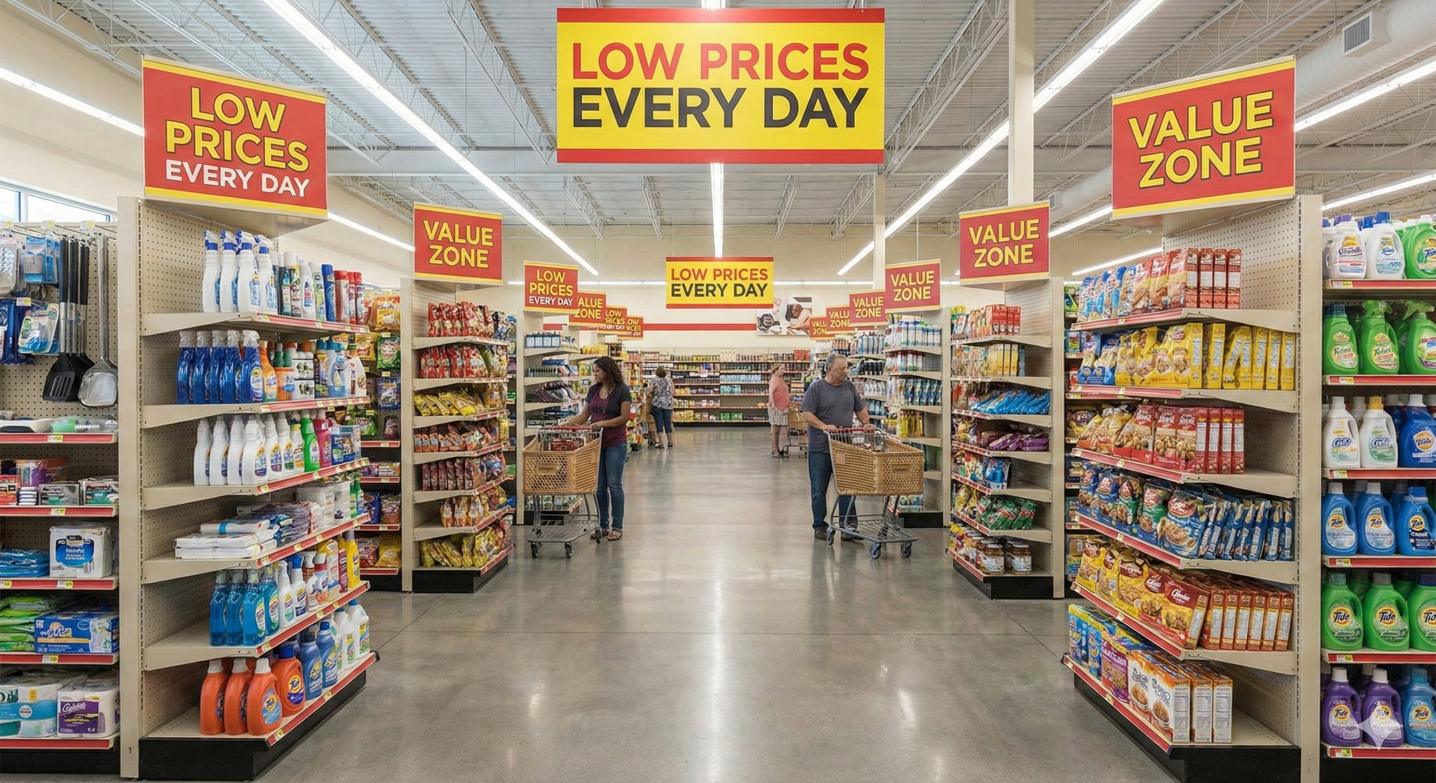Discount Mart Interior